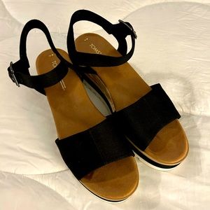 Toms Diana strap sandals, size 11